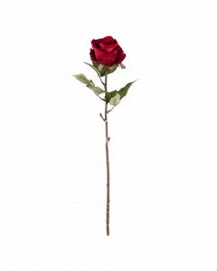 Bloem roos rood 52cm