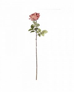 Bloem roos roze 76cm