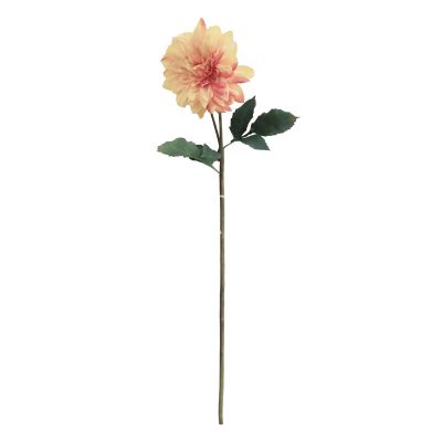 Bloem dahlia donkergeel 90cm