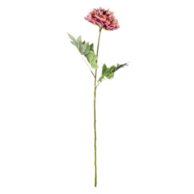 Bloem pioenroos roze 79cm