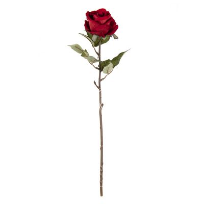 Bloem roos rood 52cm