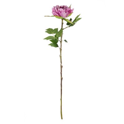 Bloem pioenroos roze 65cm
