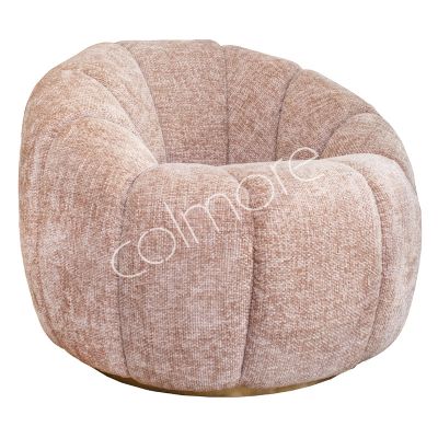 Fauteuil Ramis roze 95x93x73