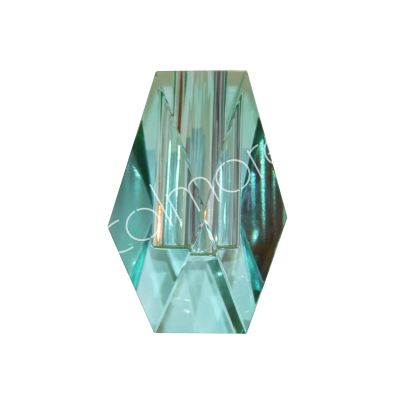 Votiefblauw kristalglas 5x5x10